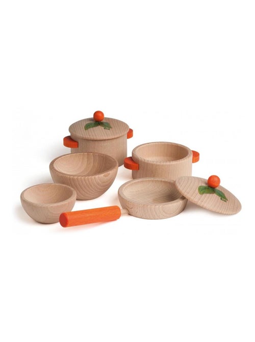 Set de cuisine naturel 7 pcs - Kiabi