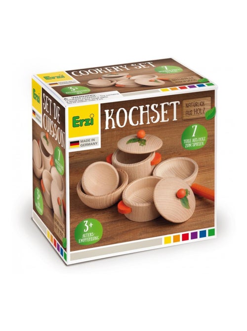 Set de cuisine naturel 7 pcs - Kiabi