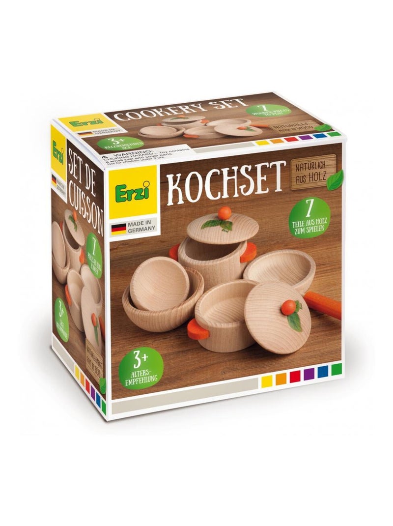 Set de cuisine naturel 7 pcs Beige - Kiabi