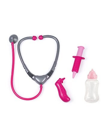 Set de doctuer avec poupée bébé avec son 33cm