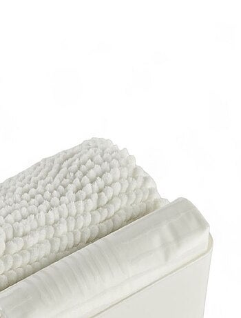 Set de douche 3 accessoires rideau tapis panier BATHROOM