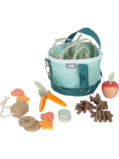 Set de fourrage pour chevaux avec sac - Kiabi