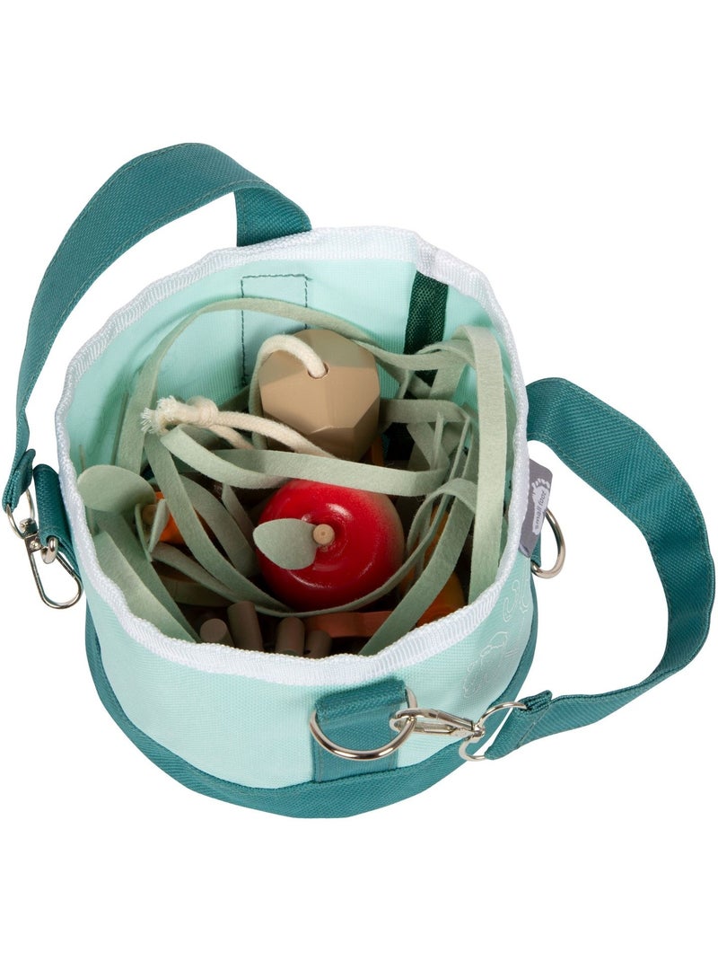 Set de fourrage pour chevaux avec sac Bleu - Kiabi