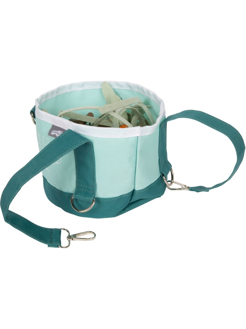 Set de fourrage pour chevaux avec sac Bleu - Kiabi