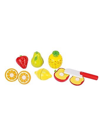 Set de fruits à couper en bois