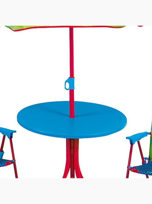 Set de jardin enfant - La Pat'Patrouille - table parasol et 2 chaises pliantes - Kiabi