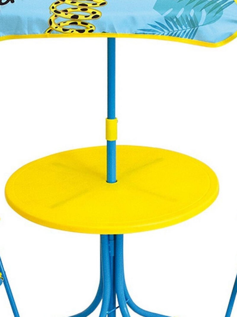 Set de jardin enfant - Marsupilami- table parasol et 2 chaises pliantes Multicolore - Kiabi