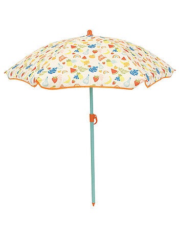 Set de jardin Fruity's incluant 1 Table Ronde, 2 Chaises, 1 Parasol pour enfant