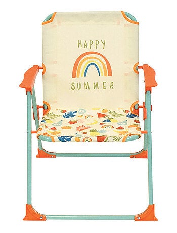 Set de jardin Fruity's incluant 1 Table Ronde, 2 Chaises, 1 Parasol pour enfant