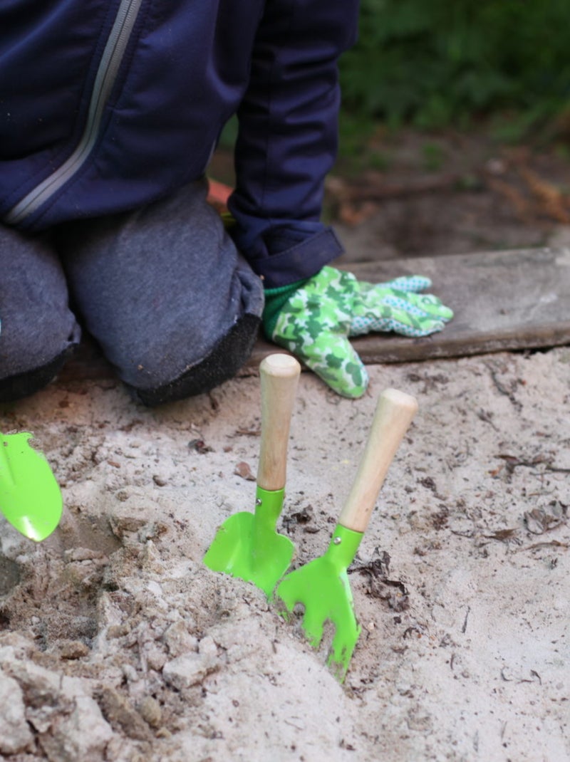 Set de jardinage enfants 3 pcs Vert - Kiabi