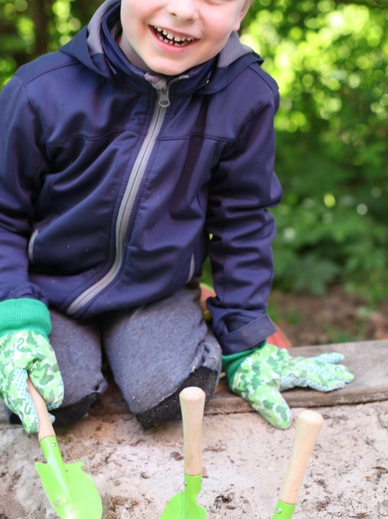 Set de jardinage enfants 3 pcs Vert - Kiabi