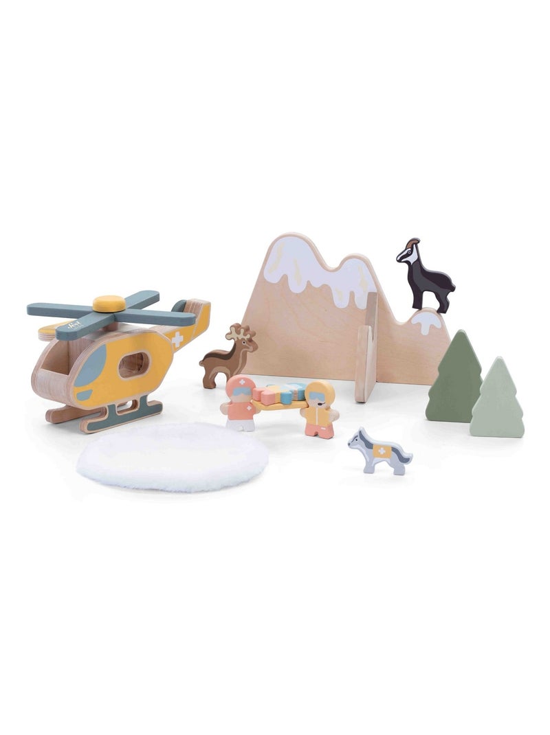 Set de jeu Sauvetage Aérien Beige - Kiabi