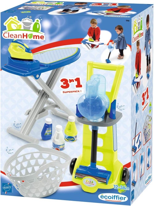 Set De Ménage 3 En 1 - Ecoiffier - Kiabi