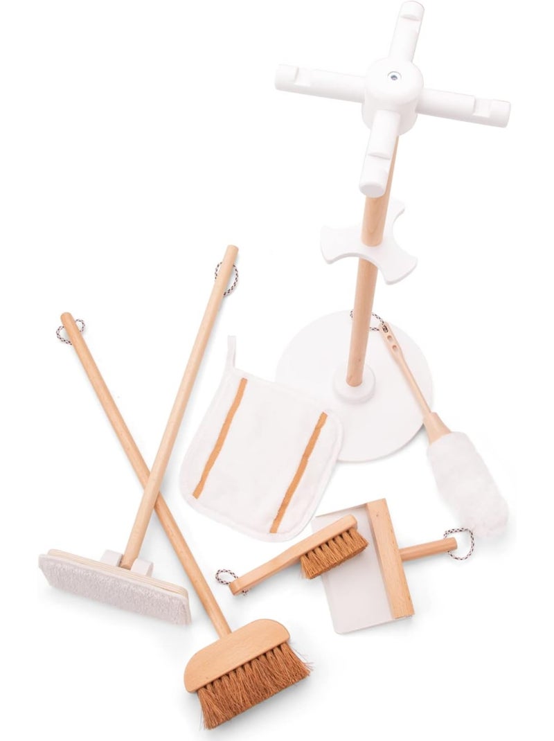 Set de ménage en bois Blanc - Kiabi