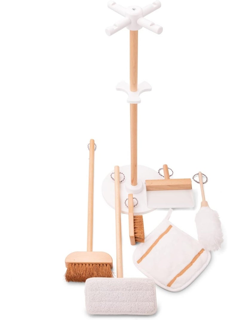 Set de ménage en bois Blanc - Kiabi
