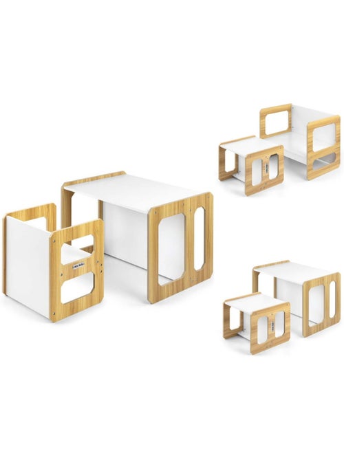 Set de meubles 'milly mally' stella 3-en-1 naturel - Kiabi