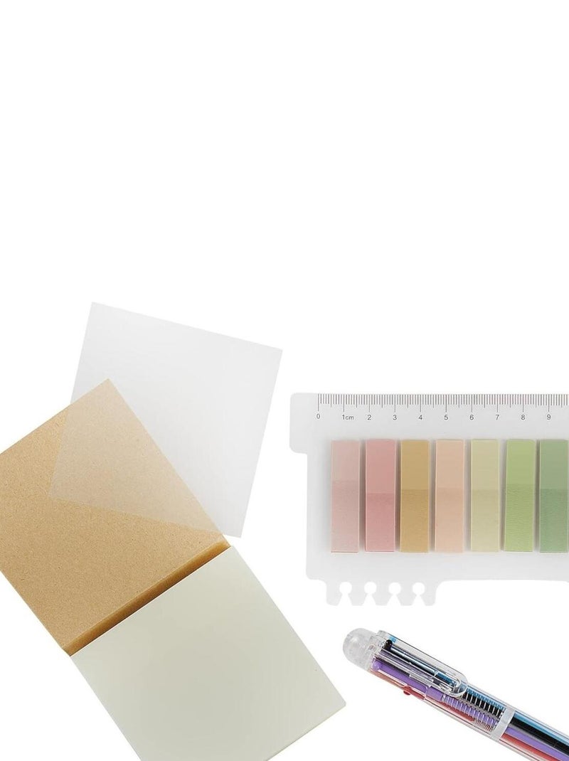 Set de notes adhésives transparentes N/A - Kiabi