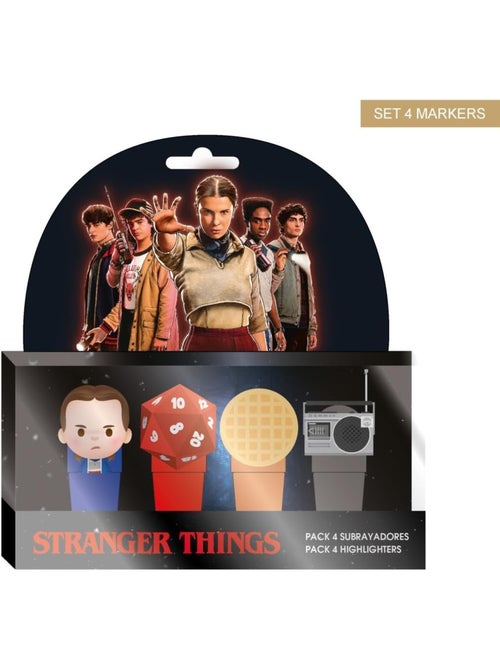 Set de papeterie - Stranger Things - Multicolore - Kiabi