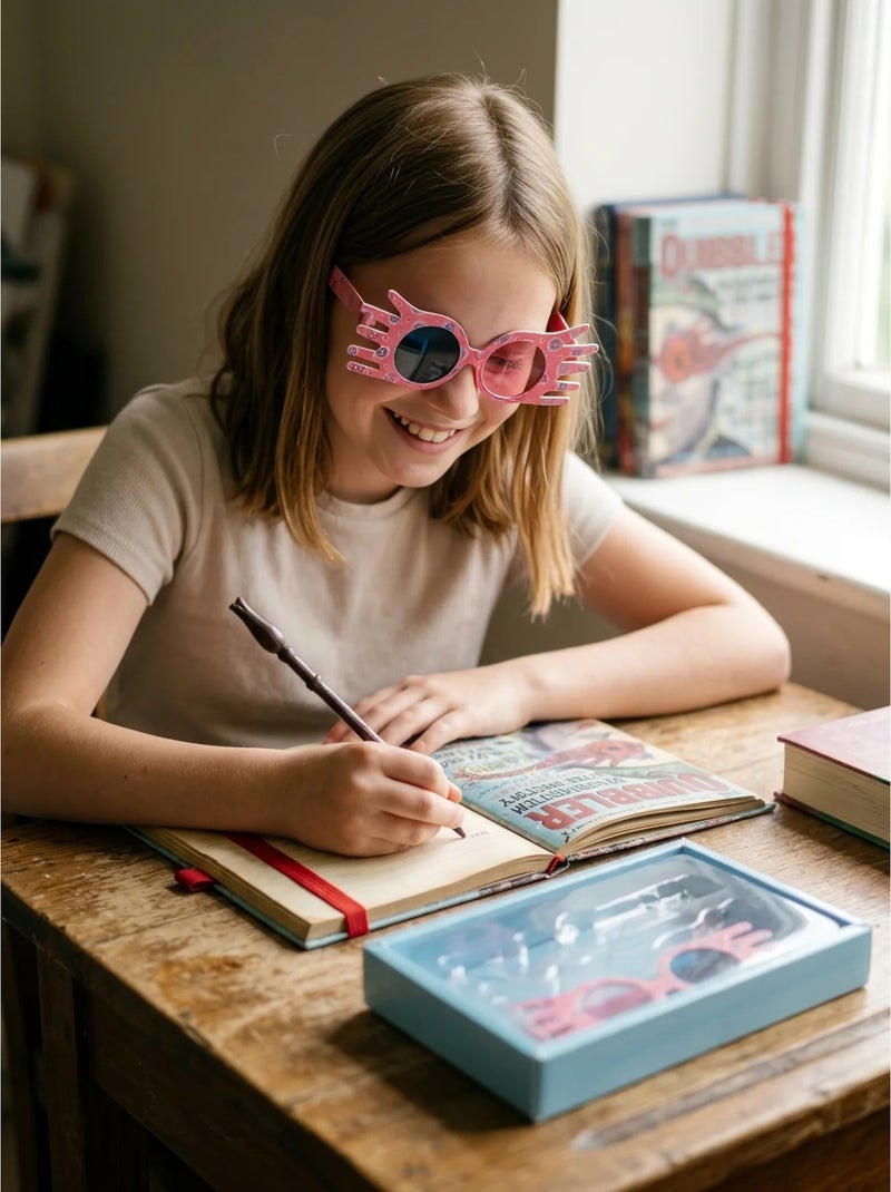 Set de papeterie luna lovegood harry potter warner bros Rose - Kiabi