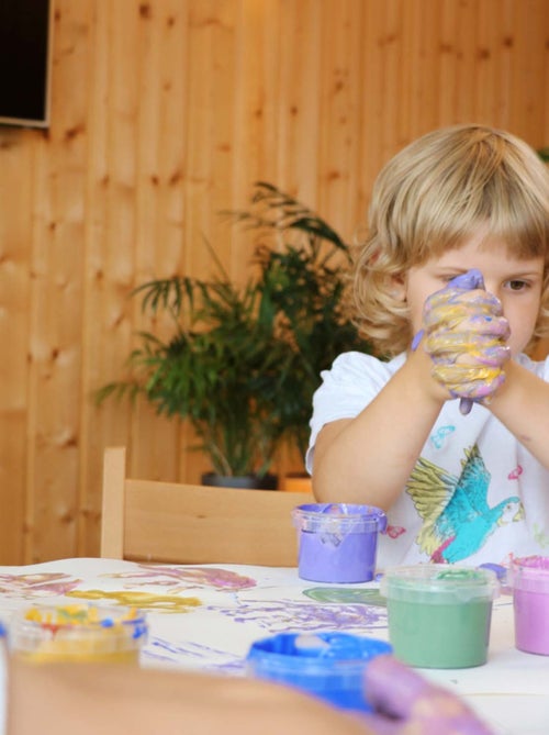 Set de peinture à doigts "Luka" vegan naturelle et bio Neogrün - Kiabi