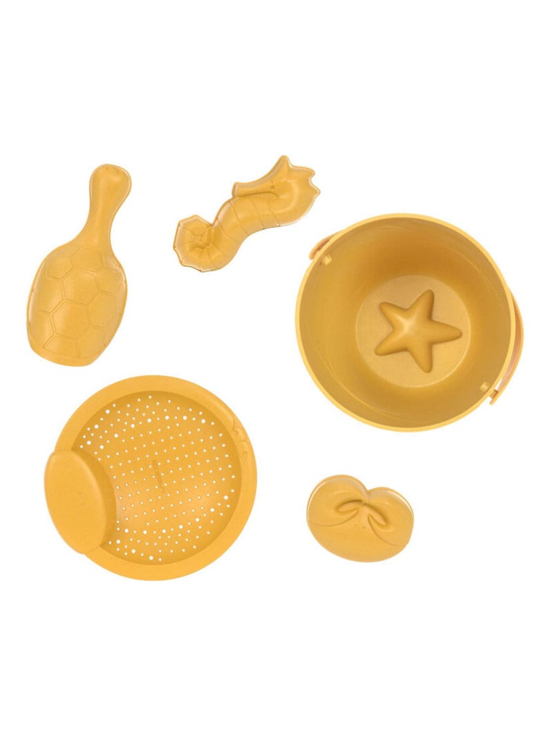 Set de plage 5 pcs jaune Jaune - Kiabi