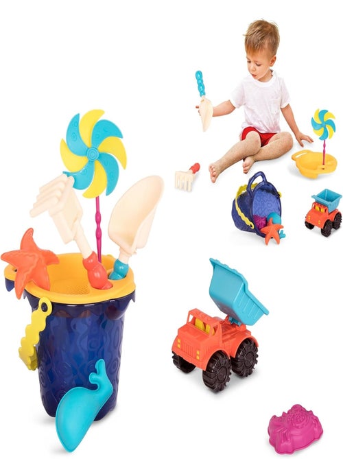 Set de plage bleu - Kiabi