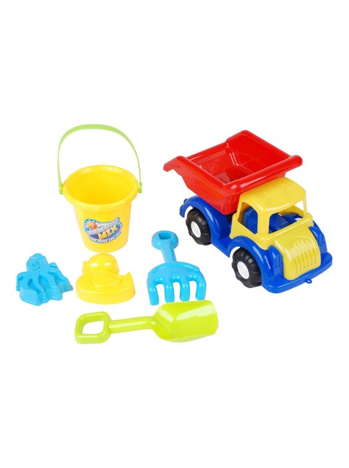 Set de plage enfant avec camion et accessoires - Kiabi Set de plage enfant avec camion et accessoires - Kiabi