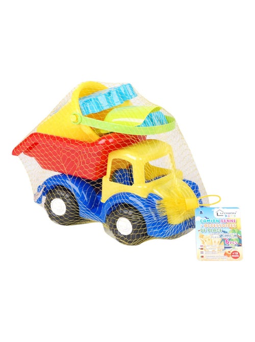 Set de plage enfant avec camion et accessoires - Kiabi Set de plage enfant avec camion et accessoires - Kiabi