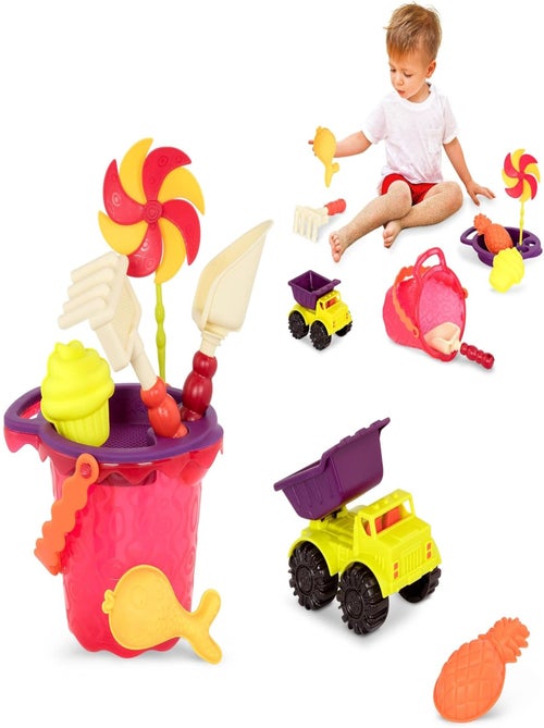 Set de plage rouge - Kiabi