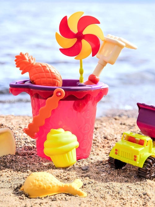 Set de plage rouge - Kiabi