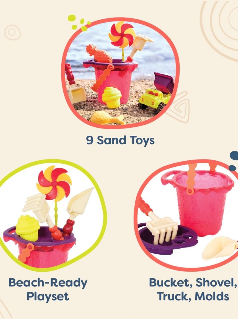 Set de plage rouge Rouge - Kiabi