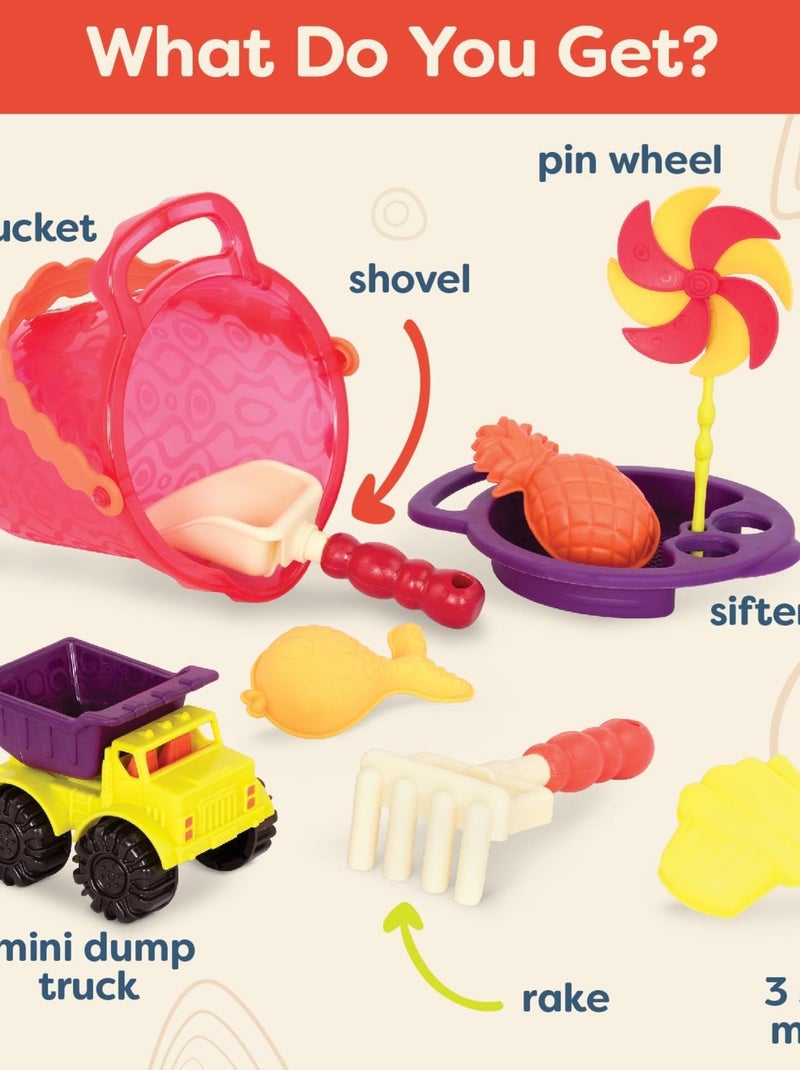 Set de plage rouge Rouge - Kiabi