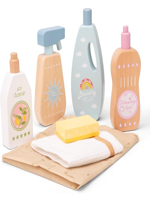 Set de produits ménagers en bois - Kiabi