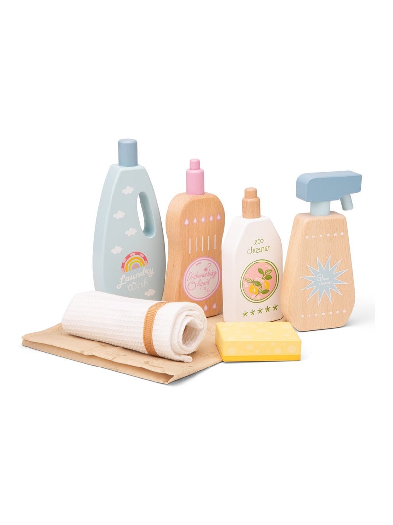Set de produits ménagers en bois Beige - Kiabi