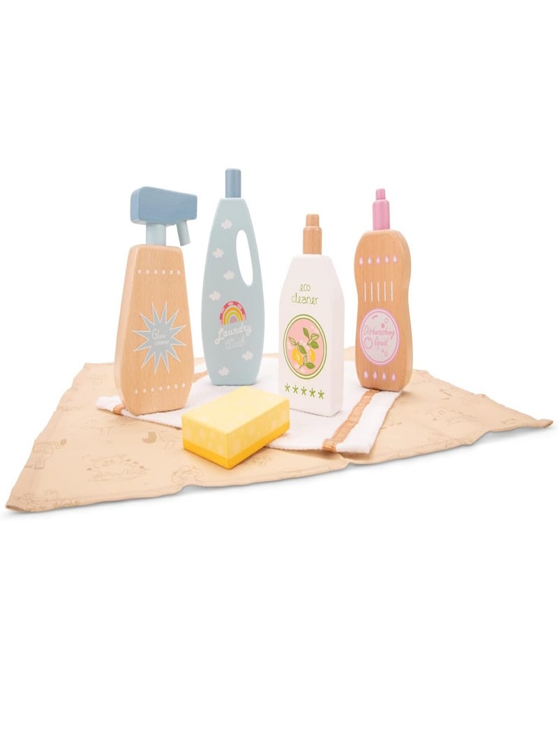 Set de produits ménagers en bois Beige - Kiabi