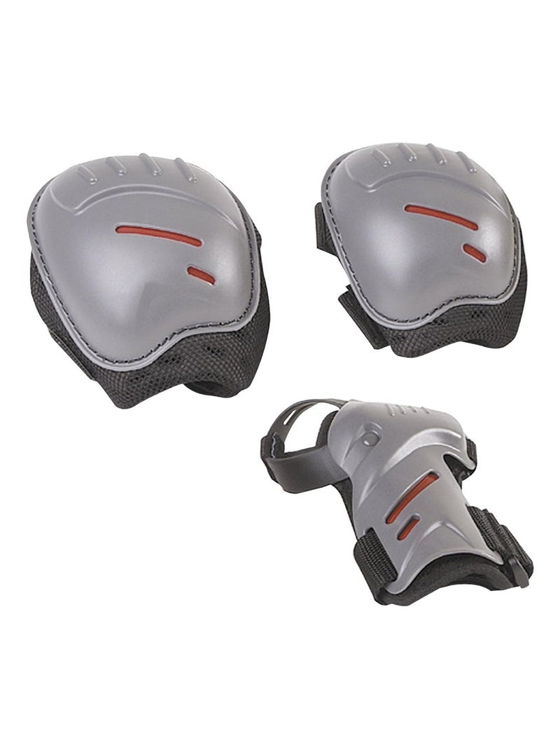 Set de protection pour inliners ou rollerskaters - Taille S Gris - Kiabi