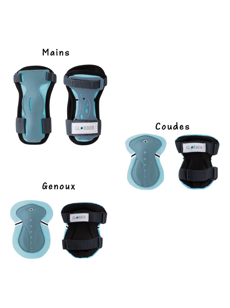 Set de protections enfant XXS Bleu pastel - Kiabi