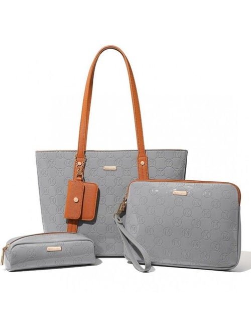 Set de sacs 4 pièces cuir pu fourre-tout et accessoires - miss lulu - Kiabi Set de sacs 4 pièces cuir pu fourre-tout et accessoires - miss lulu - Kiabi