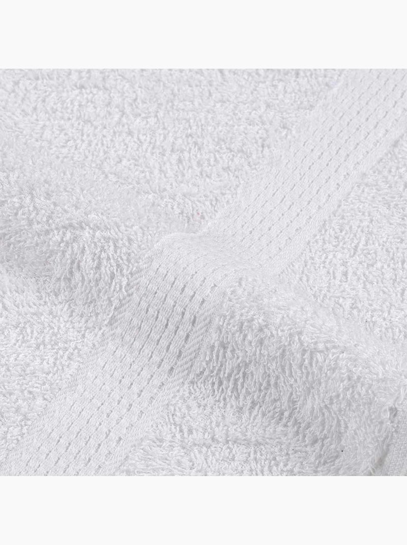 Set de serviettes frogn en coton 6 pièces 360 g/m² - vidaxl Blanc - Kiabi