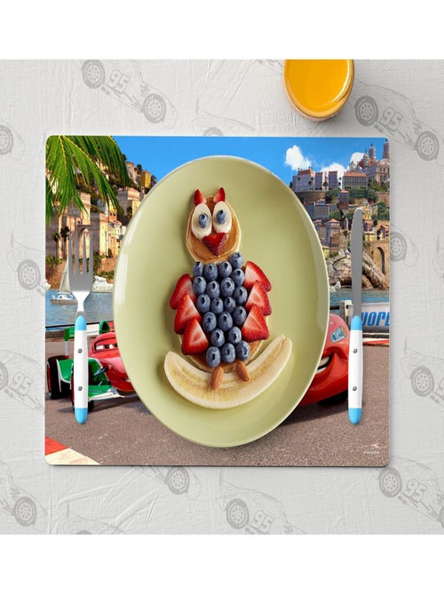 Set de table - Disney - Cars en pleine course- 42x30 cm - Kiabi