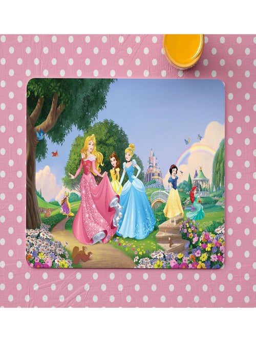 Set de table - Disney princesses - Raiponce, Cendrillon, Belle, Blanche neige, Ariel - 42x30 cm - Kiabi