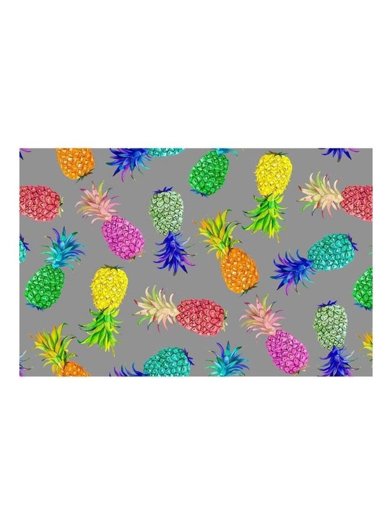 Set de table 30 x 44 cm Ananas anthracite Gris - Kiabi