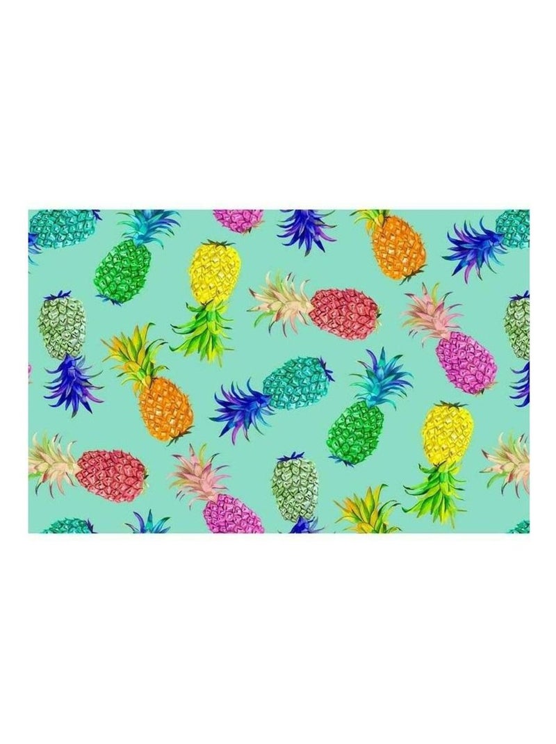 Set de table 30 x 44 cm Ananas menthe Vert - Kiabi