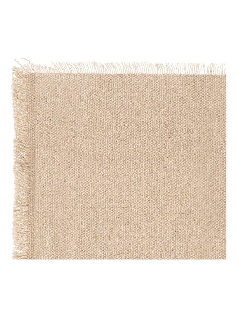 Set de table à franges Beige - Kiabi