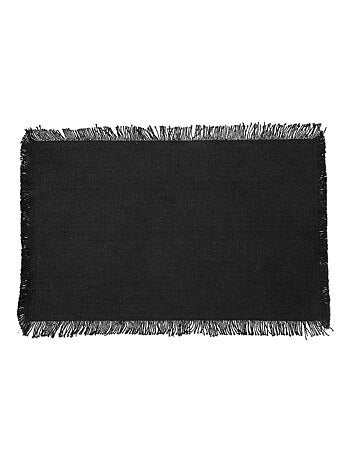 Set de table à franges