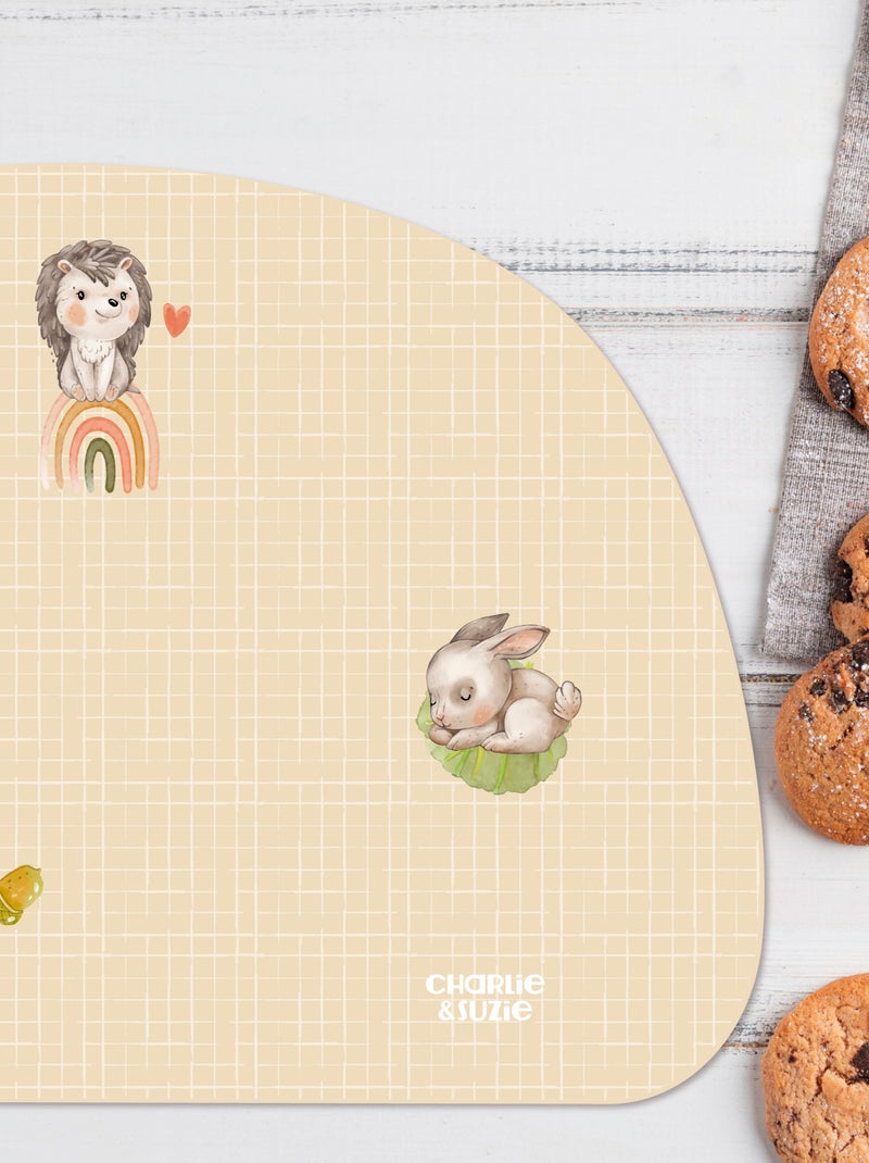 Set de table Animaux de la Forêt Multicolore - Kiabi