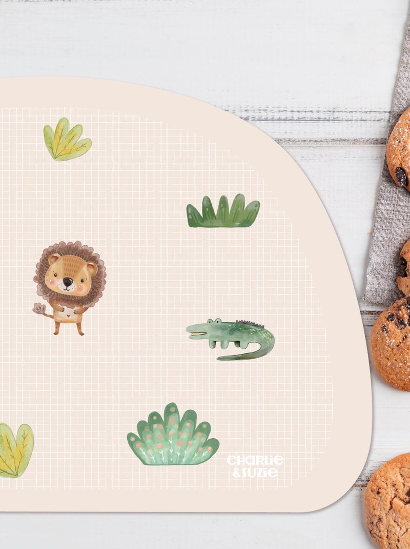 Set de table Animaux de la Jungle Multicolore - Kiabi