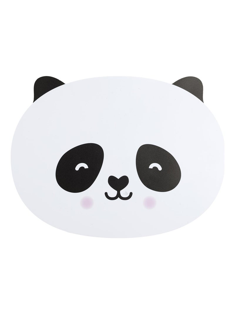 Set de table ANIMAUX Panda Noir Blanc - Kiabi