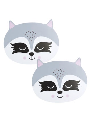 Set de table ANIMAUX Raton laveur