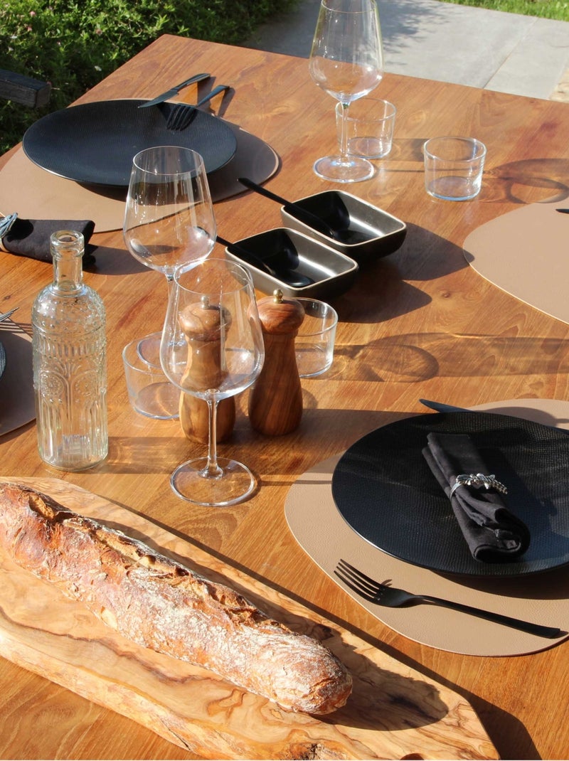 Set de table antidérapant design galet Beige - Kiabi